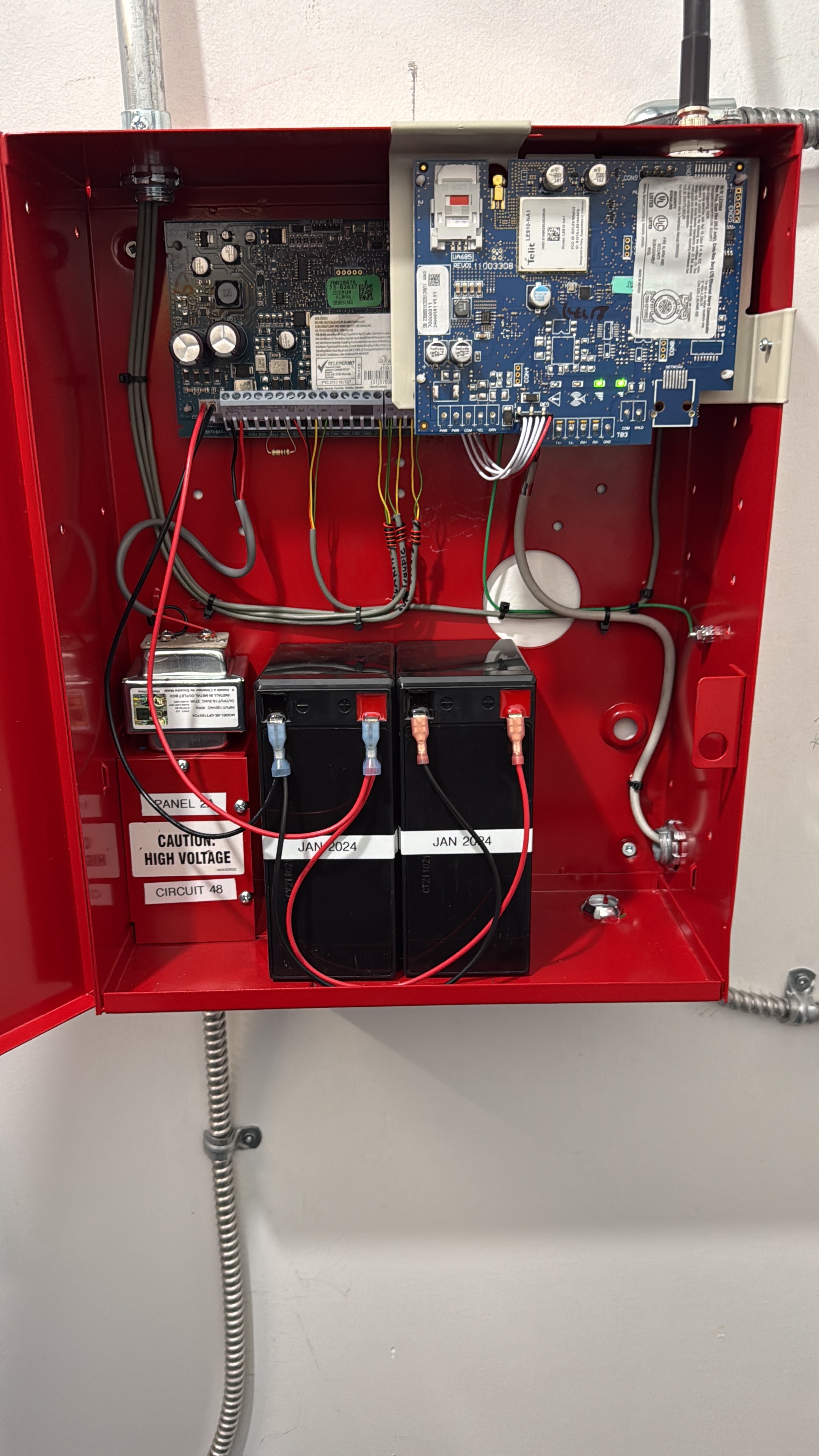 Security equipment installation completed by Neo Security Solutions